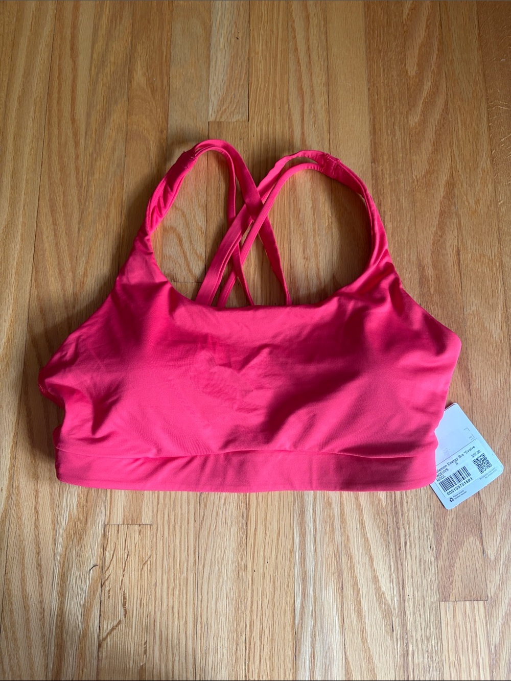 lululemon athletica Hot Pink Crossback Swim Top